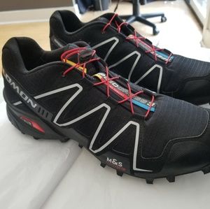 Salomon Black Speedcross 3 Trail-Running Shoe 12s